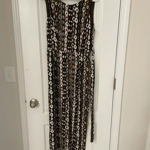 Forever 21 pattern jumpsuit